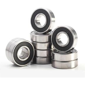 6001-2RS Bearing ABEC-5 10PCS 12x28x8mm Sealed Deep Groove 60012RS Ball Bearings 6001RS 180101RS in Saudi Arabia
