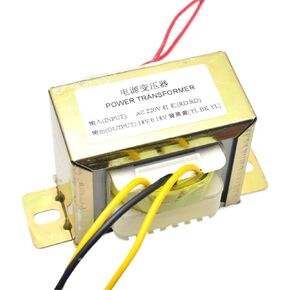 Cirmech Dual AC 18V 50W Square EI Transformer for Preamplifer Amplifer Amplifer Ambelfer استخدم 110V 220V في اختياري (110 فولت) in Saudi Arabia