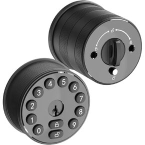 Keyless Entry Door Knob, Electronic Deadbolt Door Lock, Keypad Door Lock with Handle, Digital Code Door Knob, Easy Installation for Bedrooms, Offices and Hotels（Suitable for 1.57-2.16 inch Door） in Kuwait
