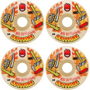عجلات لوح التزلج Spitfire 60mm F4 99A Big Beatdowns Classics Natural in Kuwait