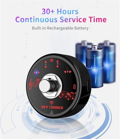 Page Page Page Pedal ، صفحة Bluetooth Page Turner ، Portable Smart Wireless Bluetooth Music Page Pedal Turner Foot Pedal ، صفحة قراءة موسيقى خالية من الورقة. in Kuwait