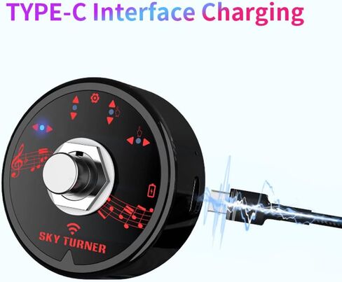 Page Page Page Pedal ، صفحة Bluetooth Page Turner ، Portable Smart Wireless Bluetooth Music Page Pedal Turner Foot Pedal ، صفحة قراءة موسيقى خالية من الورقة. in Kuwait