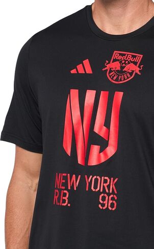 adidas Men's New York Red Bulls Pre-Game Short Sleeve T-Shirt in Saudi Arabia