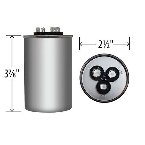USA استبدال Rheem Ruud Capacitor 55+10 370 43-26261-38 43-26271-38 in Saudi Arabia