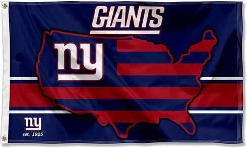 New York Giants Nation USA American Country 3x5 Flag in Saudi Arabia