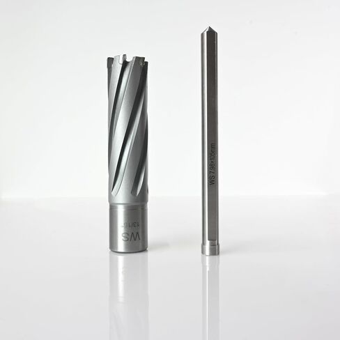 Wind Speed Carbide-Tipped Annular Cutter 13/16" Diameter x 2" Depth with Weldon Shank, High Precision Mag Drill Bit for Magnetic Drill Press, for Hard Material, Stainless Steel, Cast Iron, CT-500 in Saudi Arabia