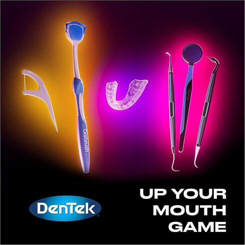 اختيارات الخيط النظيفة النظيف Dentek Triple Clean ، لا استراحة ولا خيط مقطع ، 20 عدد (حزمة 8) in Kuwait