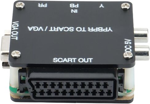 yuv إلى rgbs ypbpr إلى scart ypbpr إلى VGA Component Transcoder Converter Console ، RGBS إلى مكون اختلاف اللون in Saudi Arabia