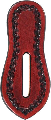 Hilason Western Saddle Repair Leather 1 Latigo Carrier 1 Girth Holder Mahogany in Saudi Arabia