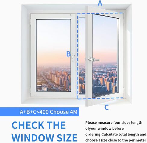 FSEN Portable AC Window Seal Kit - Heavy-Duty Window Barrier with Adjustable Hole, No-Drill Waterproof & Universal Fit for Sliding/Crank-Out/Skylight Windows. Blocks Heat, Dust & Saves Energy! in Saudi Arabia