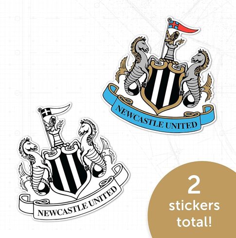 Desert Cactus Newcastle United FC Sticker Decal Vinyl NUFC Magpies English Football Soccer Bottop Botto Scrapbook (Type 4 Inch A) in Kuwait