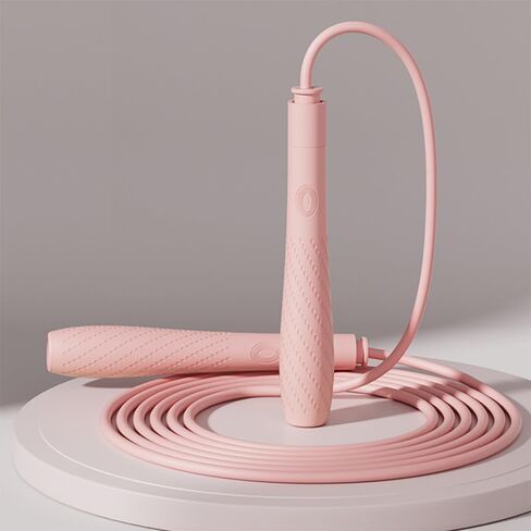 Jump Rope with silicone handle,Tangle-Free Jump Rope with Dual Bearing System,Ultra-Smooth for Fitness & Training in Kuwait