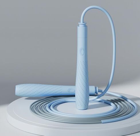 Jump Rope with silicone handle,Tangle-Free Jump Rope with Dual Bearing System,Ultra-Smooth for Fitness & Training in Kuwait