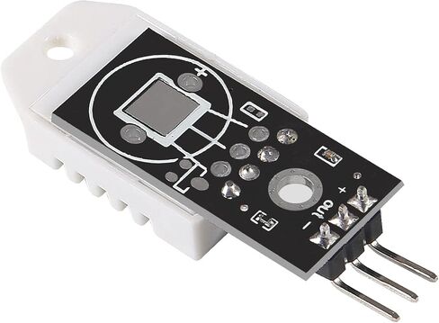 6pcs DHT22/AM2302 درجة الحرارة الرقمية والرطوبة وحدة استشعار 3pin درجة حرارة الرطوبة مستشعرات الشاشة استبدال وحدة SHT11 SHT15 مع كابل لممارسة Arduino الإلكترونية DIY in Kuwait