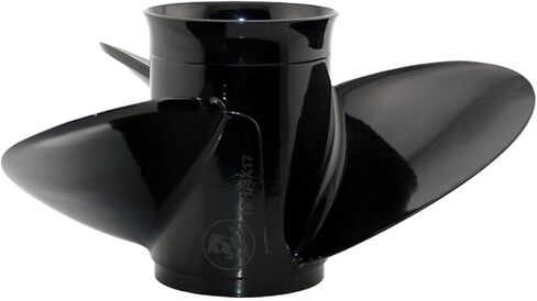 Outboard Prop with Interchangeable Hub, 15 Spline Tooth, 3 Blade, Fit Mercury 70hp/75hp/80hp/90hp/100hp/115hp/125hp/140hp Outboards, 2&4 Stroke, Bigfoot, RH in Kuwait