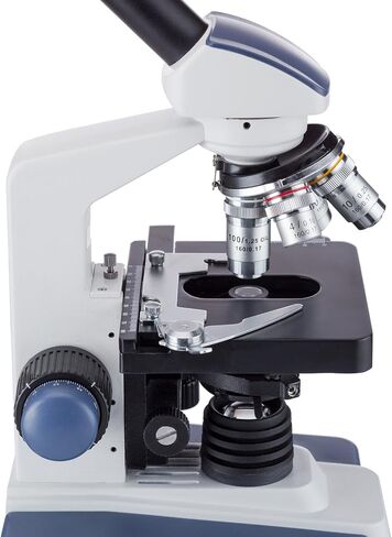 AmScope M620C-SP14-CLS-50P100S 40X-2500X LED Digital Monocular Compound Microscope with Extensive Slide Preparation Kit in Saudi Arabia
