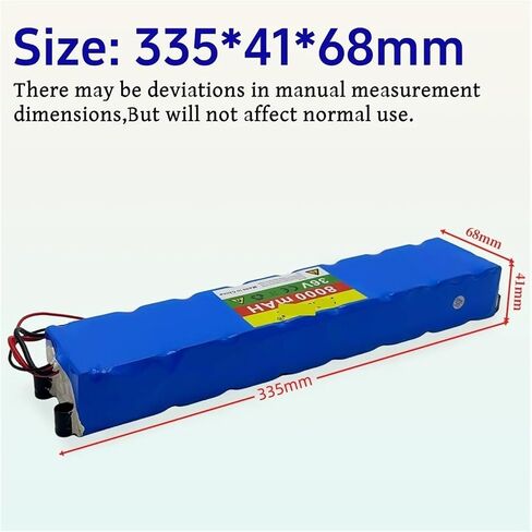 10S3P LI-ion Battern Bustice 36V 8000mAh ， متوافقة مع Xiaomi M365/1S بطارية الدراجات البخارية الكهربائية الخاصة (JST-TX60-Battery) in Saudi Arabia