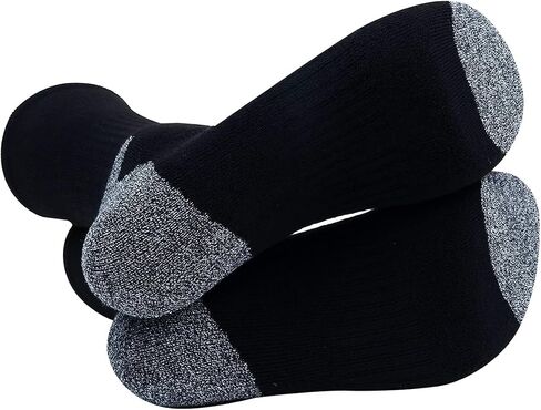 Performance Socks for Men - Versatile and Supportive, with Reinforced Heel and Toe in Saudi Arabia