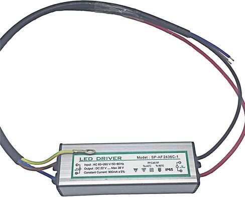 LED Driver 30W Lighting Transformer Power Supply Input Voltage AC85-265V Output DC 22-38V Constant Current 900ma Aluminum in Saudi Arabia