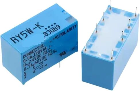 10pcs/lot RY5W-K 5VDC RY12W-K 12VDC RY24W-K 24VDC 8PIN 1A Signal RelayJY5H-K JY12H-K JY24H-K 4PIN(RY5W-K 8PIN) in Saudi Arabia