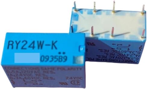 10pcs/lot RY5W-K 5VDC RY12W-K 12VDC RY24W-K 24VDC 8PIN 1A Signal RelayJY5H-K JY12H-K JY24H-K 4PIN(RY5W-K 8PIN) in Saudi Arabia