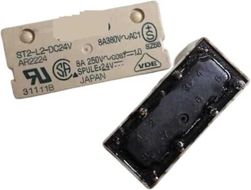 RELAY ST2-L2-DC24V AR2224 ST2-L2-24VDC ST2L2DC24V 24VDC DC24V 24V DIP8 in Saudi Arabia