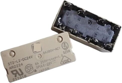 RELAY ST2-L2-DC24V AR2224 ST2-L2-24VDC ST2L2DC24V 24VDC DC24V 24V DIP8 in Saudi Arabia