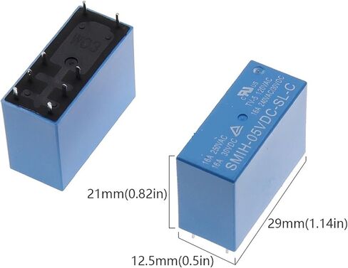 10PCS Relays SMIH-05VDC-SL-C SMIH-12VDC-SL-C SMIH-24VDC-SL-C 5V 12V 24V 16A 6/8Pin Relay SMIH-05VDC-SL-A(SMIH-05VDC-SL-A 6P) in Saudi Arabia