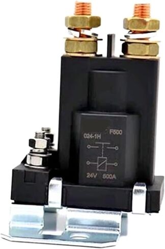 Dual Battery Start Relay 4 Pin Large Current 500A 12V 24VDC Car Power Switch Starting Relay Auto Start Contactor Heavy Current(500A-12V) in Saudi Arabia