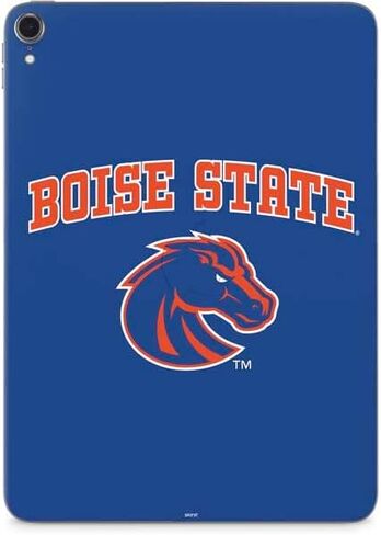 Skinit Decal Tablet skin compatible with iPad Pro 12.9in (2017) - Officially Licensed Boise State University Collegiate Text Design in Saudi Arabia