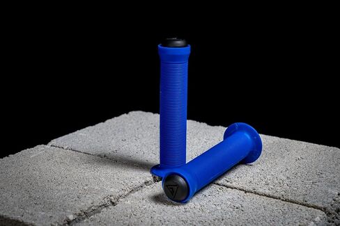 Black Ops Circle Bicycle Grips-Classic Bmx Handlebar Grips مع شفة-145 مم-تشمل المقابس النهائية-التثبيت الخالي من الأدوات in Saudi Arabia