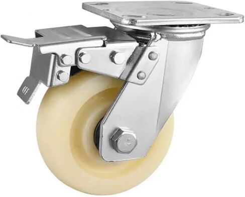 1Pcs 6 Inch Universal Wheel Caster with Brake Diameter of 150mm in Saudi Arabia