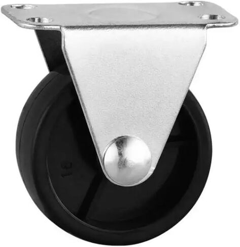4Pcs 1.5 Inch Black PP Directional Caster Diameter 40mm Light Shelf Roller Drawer Wheel in Saudi Arabia