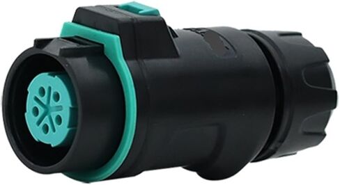 K20 waterproof aviation socket 2-3-4 core 5-7-9-12 pin fast female connector IP67(7 core connector 12A250V) in Saudi Arabia