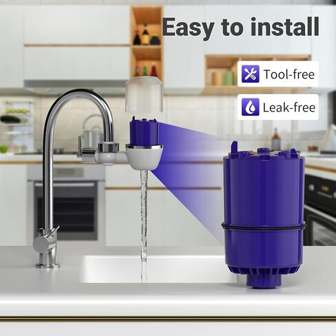 Faucet Water Filter Replacement Compatible with PUR PLUS Faucet Filtration Systems, fit for RF-9999,RF3375,FM-2500V, FM-3700, PFM400H, PFM450S, PFM150W, PFM350V, FM2500V,FM-3700, 6 Pack,By YPMQY in Saudi Arabia