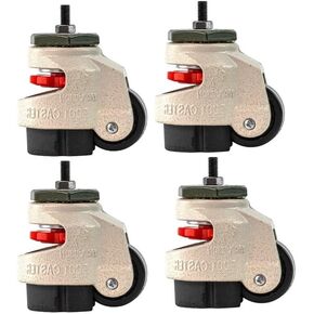 4Pcs of Set 40S Level Adjustment Caster Heavy Duty Machine Moving Adjustable(GD-40S) in Saudi Arabia