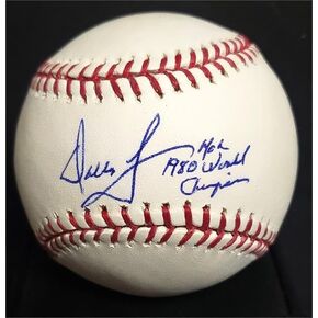 مستودع توقيعه 301770 1980 Dallas Green Motagopered Baseball - OMLB Philadelphia Phillies Manager in Kuwait
