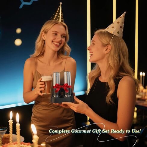 Electric Rechargeable Salt and Pepper Grinder Set - USB-C Charging Base, Large Capacity 100ml, Adjustable Coarseness, Stainless Steel Automatic (2 Pack) in Kuwait