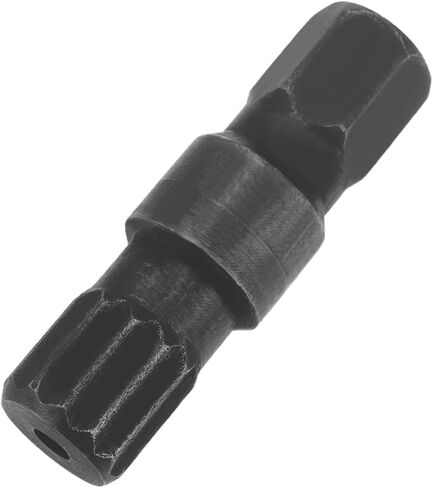 1pc أداة إزالة دبوس المفصل 91-78310 18-9861 الصلب 12 مفتاح أسنان متوافق مع mercruiser z-drives Sterndrive alpha Black in Kuwait