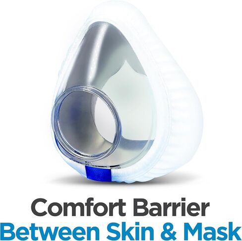 بطانات أقنعة CPAP من resplabs - بطانات نوم لأقنعة CPAP لكامل الوجه، عالمية - 4 عبوات in Kuwait