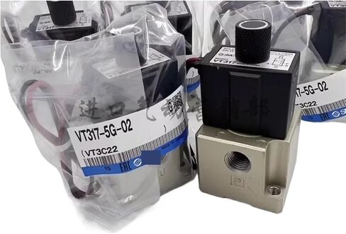 1PCS الصمام الكهرومغناطيسي VT317-5G-02 VT317-5D-02 VT317V-5G-02 VT317-5DZ-02 (5) in Saudi Arabia