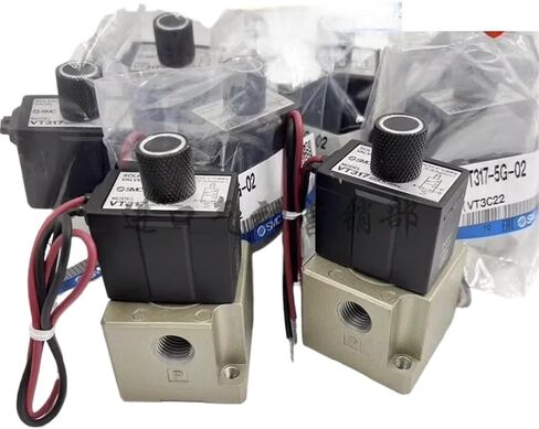 1PCS الصمام الكهرومغناطيسي VT317-5G-02 VT317-5D-02 VT317V-5G-02 VT317-5DZ-02 (5) in Saudi Arabia