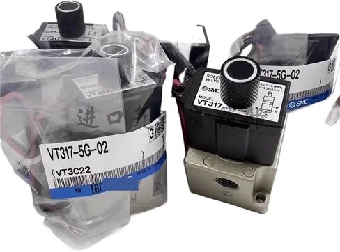 1PCS الصمام الكهرومغناطيسي VT317-5G-02 VT317-5D-02 VT317V-5G-02 VT317-5DZ-02 (5) in Saudi Arabia