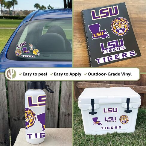 Desert Cactus LSU Louisiana University University - Tigers Geaux Louisiana University Vinyl - LSU Tigers Secal Laptop Water Bottle Scrapbook (Type A) in Saudi Arabia