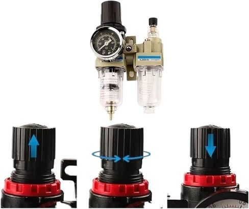 AC2010/3010/4010 AC Series Air Filters Oil and Water Separator Pressure Regulator Trap Pneumatic Pump Lubricator(AC2010-02) in Saudi Arabia