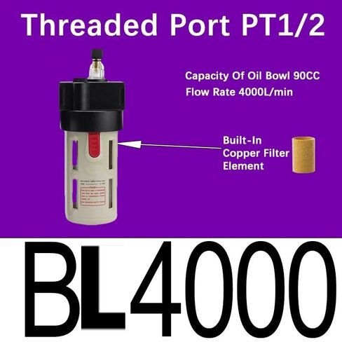 Air Source Treatment Pneumatic Compressor Filter Oil Separator(BL4000,Only Filter) in Kuwait