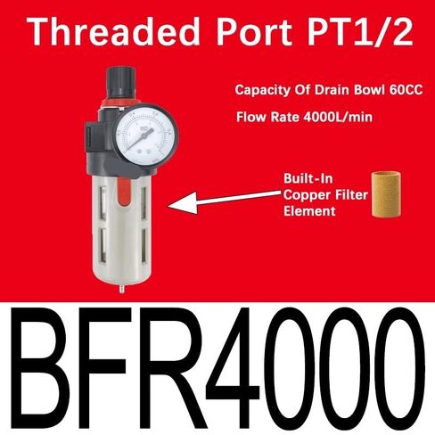 Air Source Treatment Pneumatic Compressor Filter Oil Separator(BL4000,Only Filter) in Kuwait