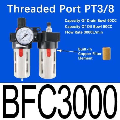 Air Source Treatment Pneumatic Compressor Filter Oil Separator(BL4000,Only Filter) in Kuwait