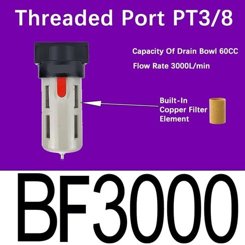 Air Source Treatment Pneumatic Compressor Filter Oil Separator(BL4000,Only Filter) in Kuwait