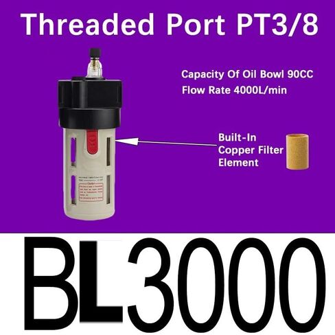 Air Source Treatment Pneumatic Compressor Filter Oil Separator(BL4000,Only Filter) in Kuwait